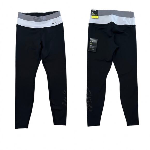 Nike Dri-Fit Power Tights 7/8 | Legging |New With Tags - Picture 3 of 8